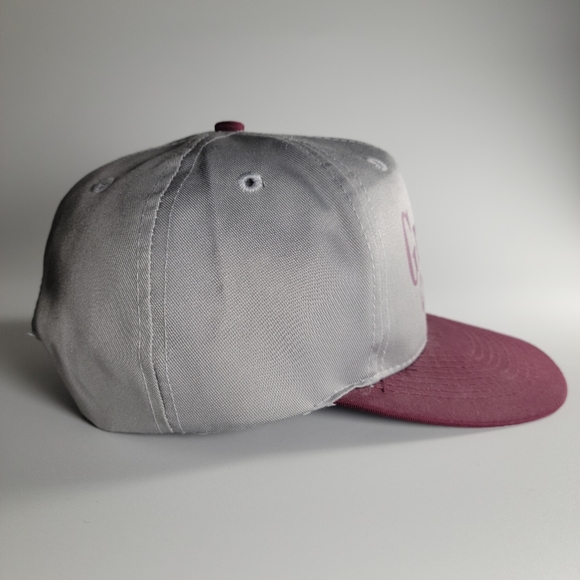 Vintage grey Grace-Lan Snapback Hat Made In Usa - Picture 4 of 7